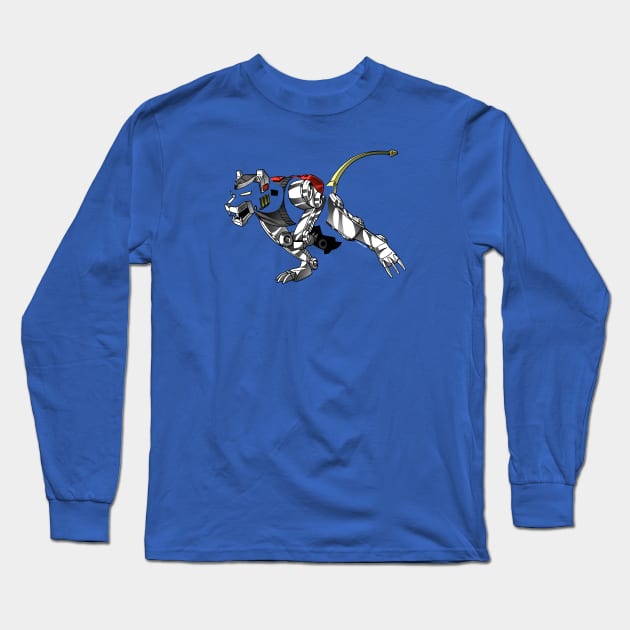 Asplenia Studios: Blue Lion Long Sleeve T-Shirt by AspleniaStudios